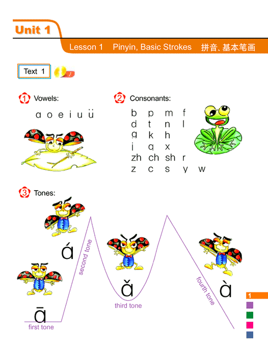 Easy Steps to Chinese vol.1 - Textbook with 1CD - Beijing Language & Culture University Press - Asia publications